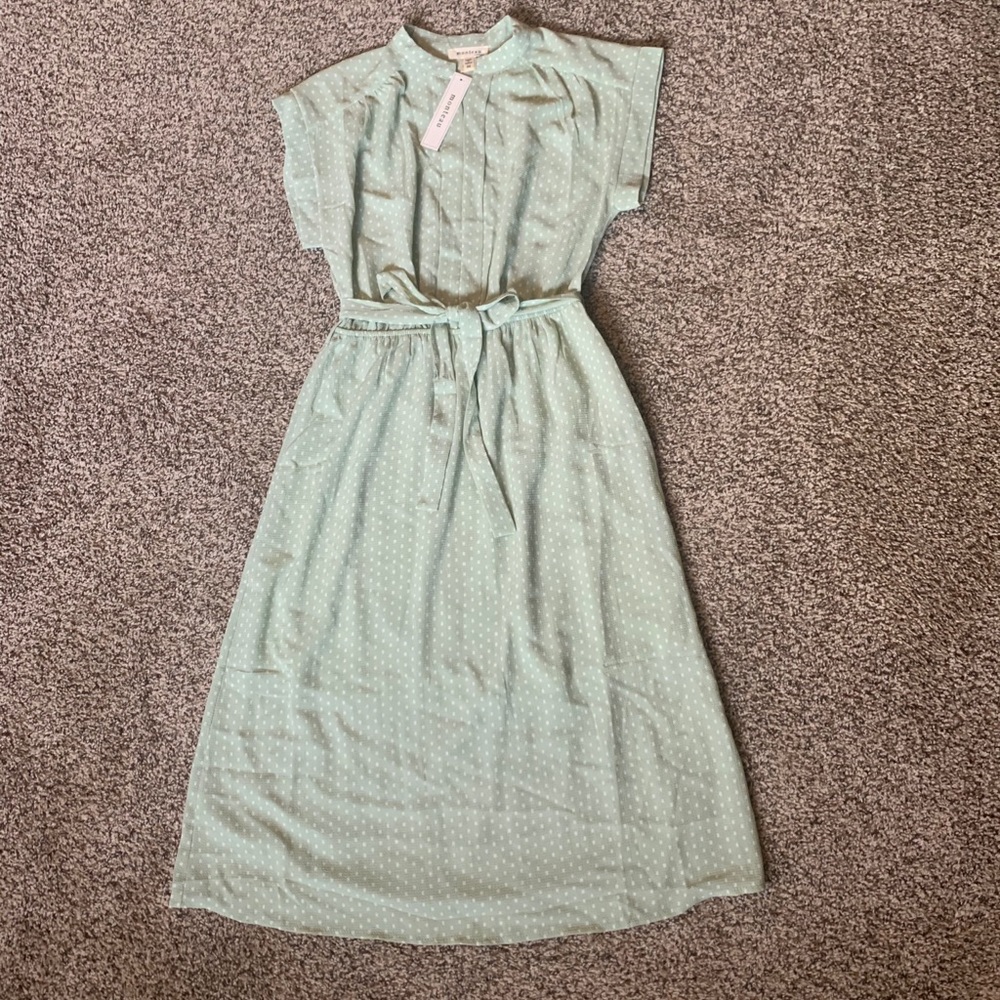 Knee length sun dress